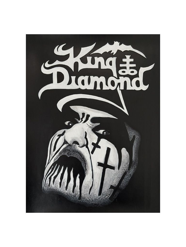 King Diamond Back Patch