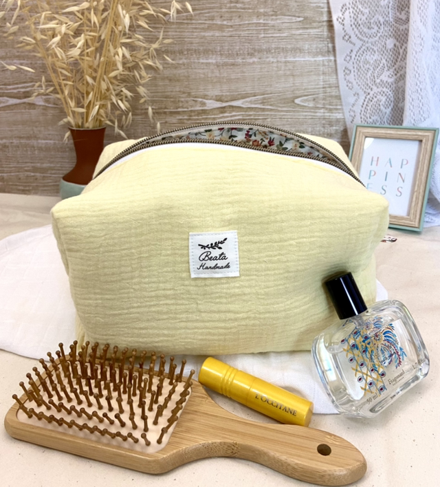 Trousse de toilette Vanille