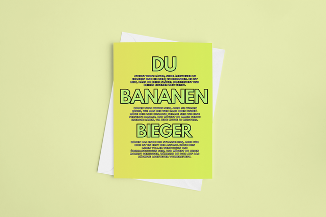 Unethische Abschiedskarte #6