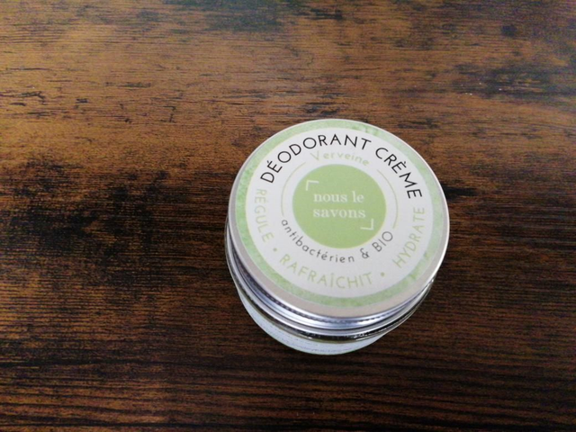 Déodorant verveine bio