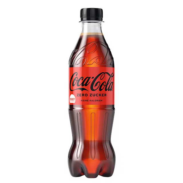 Coca Cola Zero Zucker 0.5L
