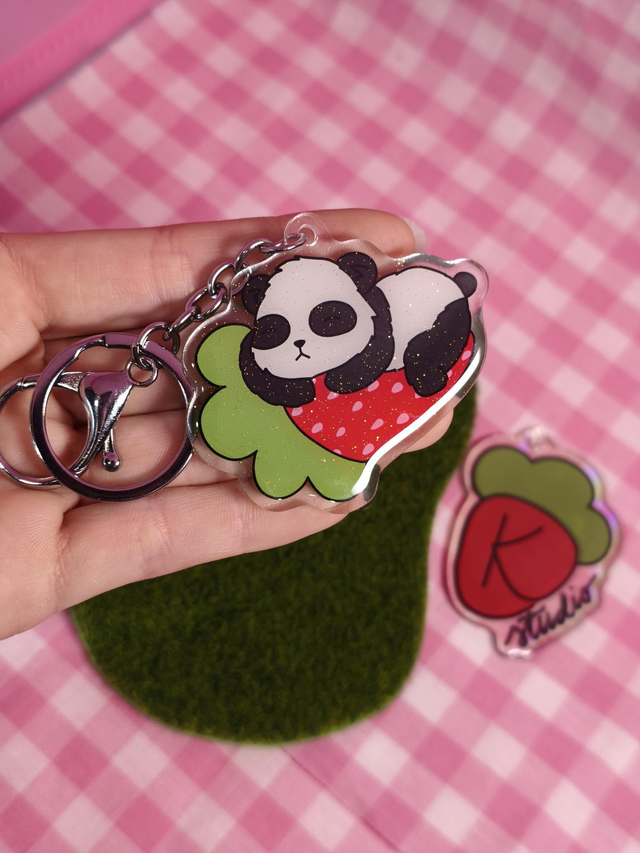 PANDA with Strawberry