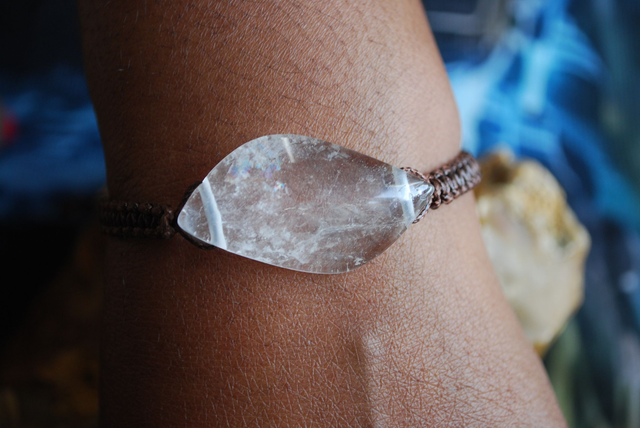 Bracelet en cristal de roche