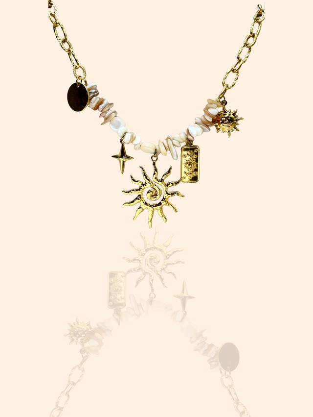 Collier "SUNSHELL"