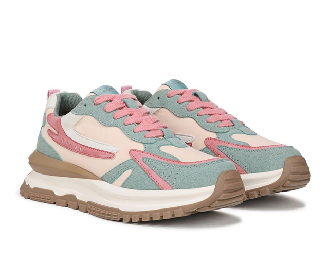 SALE - Blowfish Malibu Retro Trainers - Green / Pink