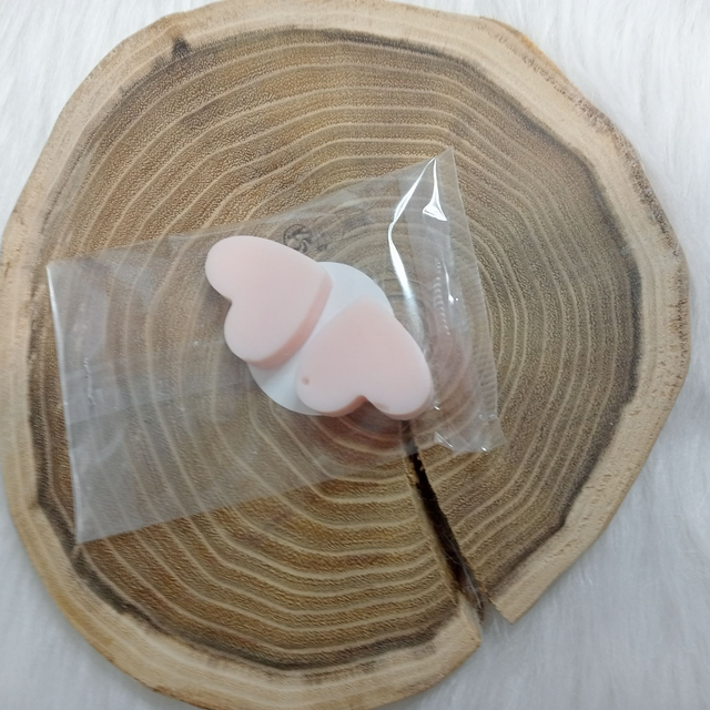 Lot de 2 Fondants Parfumés Naturels Artisanaux Coeurs pour Bruleur