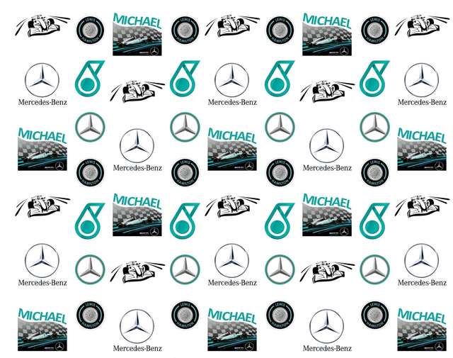 Formula 1 F1 Lewis Hamilton Personalised Gift Wrap Wrapping Paper