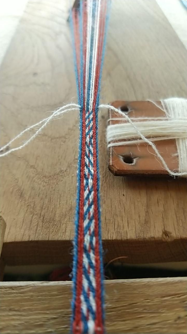 Galon tissage aux tablettes, kaukola