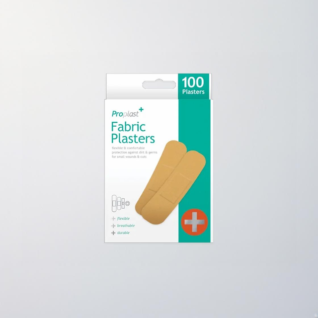 Fabric Plasters - 100 pack