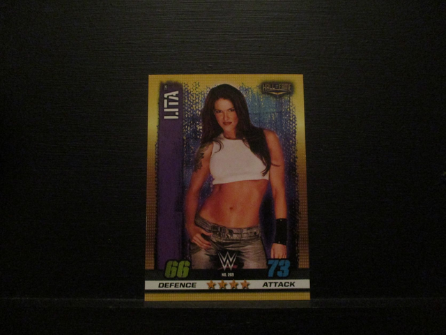 Lita - Hall Of Fame Slam Attax 10th Edition Original Trading Card #269