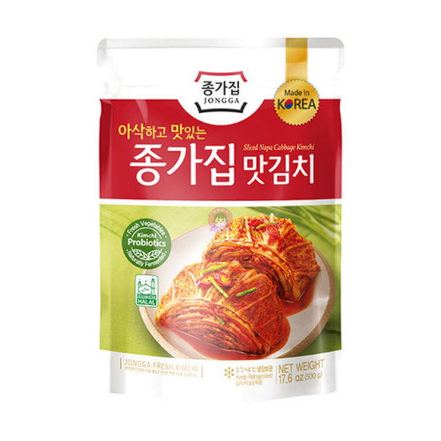 Jongga Cut Cabbage Kimchi 500g