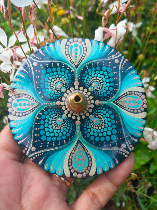 Porte-encens 10 cm &quot;Dans les profondeurs n°1&quot;