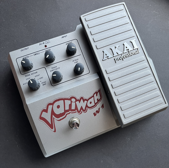 2000&#039;s AKAI Variwah W1 (NOS in box with case candy) ... The Ultimate WAH WAH (auto, filter, envelope, touch, foot, LFO, ...)