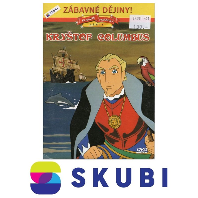 DVD Kryštof Columbus - zábavné dějiny - CZ, SK, EN