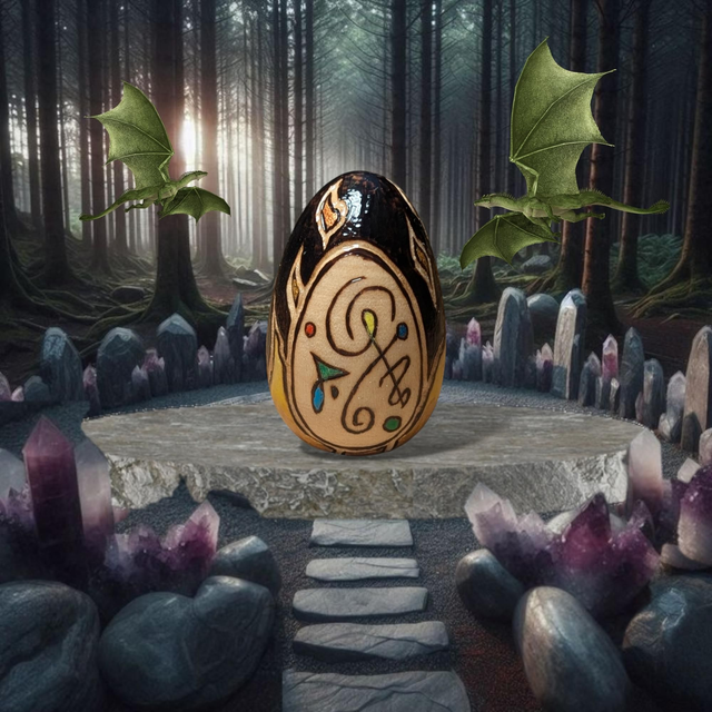 Peuple des dragons : Oeuf de dragon "Artaris"
