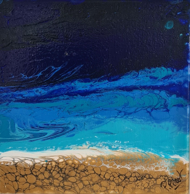 Eau O2 - 20x20 cm