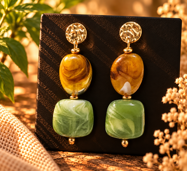 Boucles EXODE Olive