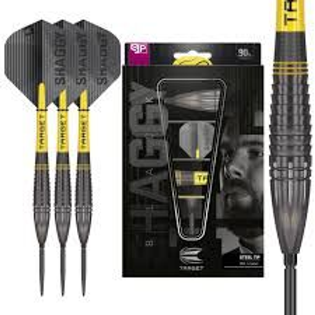 Target Scott Williams Shaggy Black Edition Steel Tip Darts