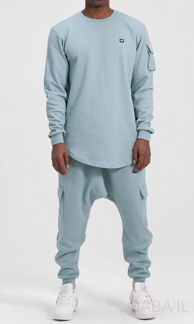 Ensemble Sniper Neo Bleu clair