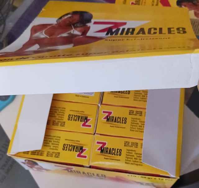 7 miracles savon a base de carotte super eclaircissant