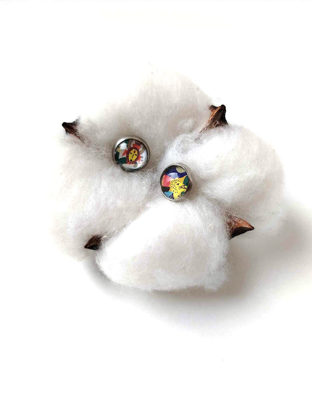 Puces d&#039;oreilles KIDS en PAPIER recyclé - Funny Wildlife