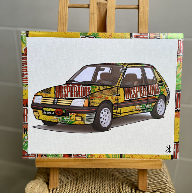 Tableau 205 GTI Vintage 