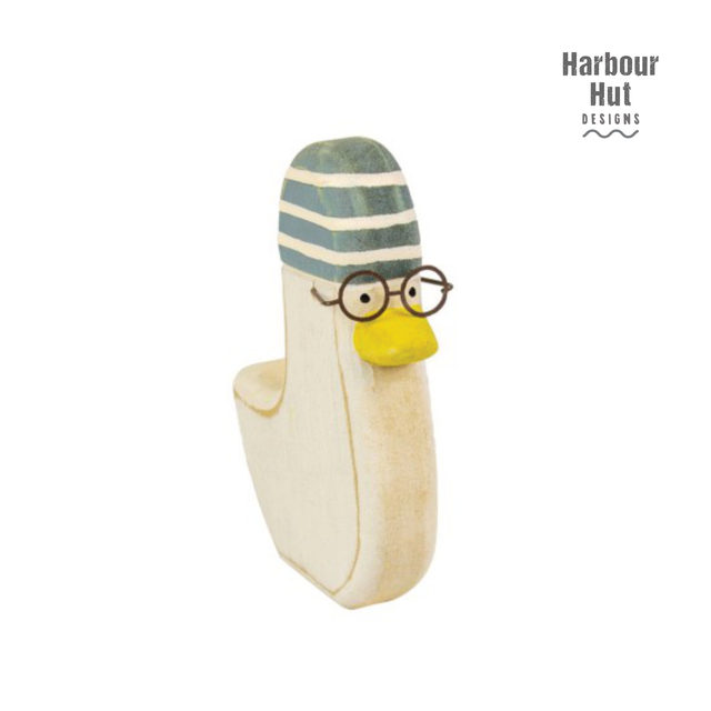 Seagull with Wire Glasses