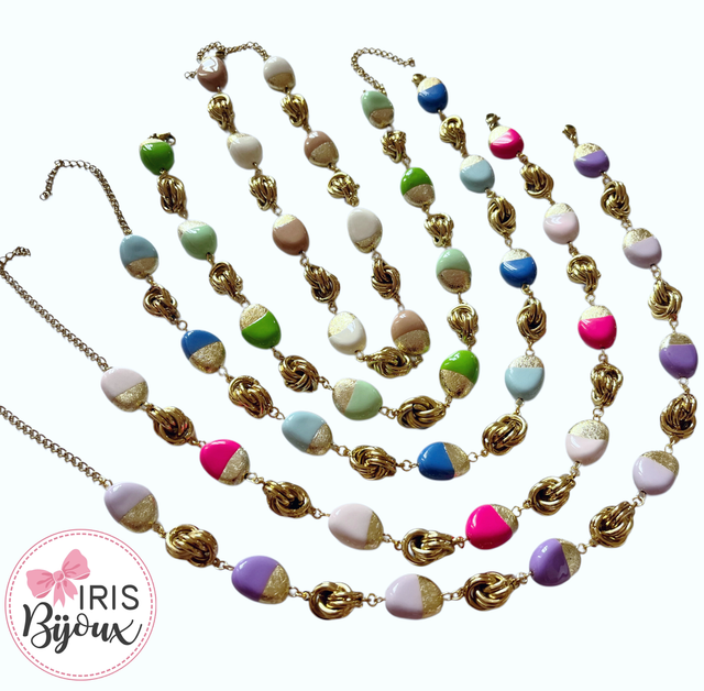 Collana girocollo NODI E COLORI