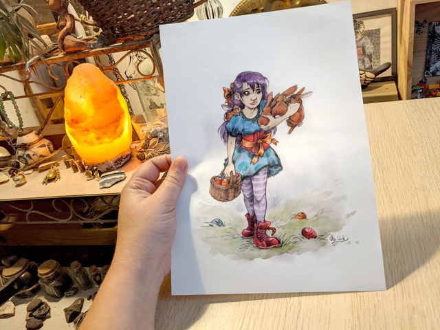 Pâques, petit poster, format A4