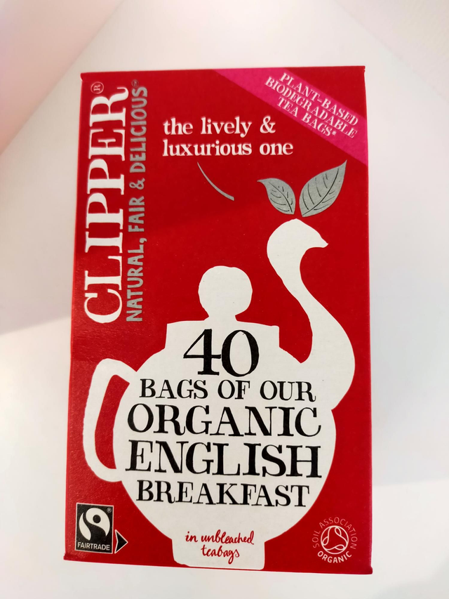 Clipper Organic and FairTrade English Breakfast Tea 40 bags 45404