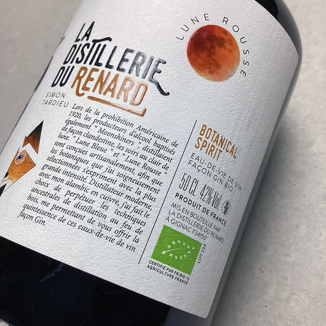 DISTILLERIE DU RENARD Lune Rousse