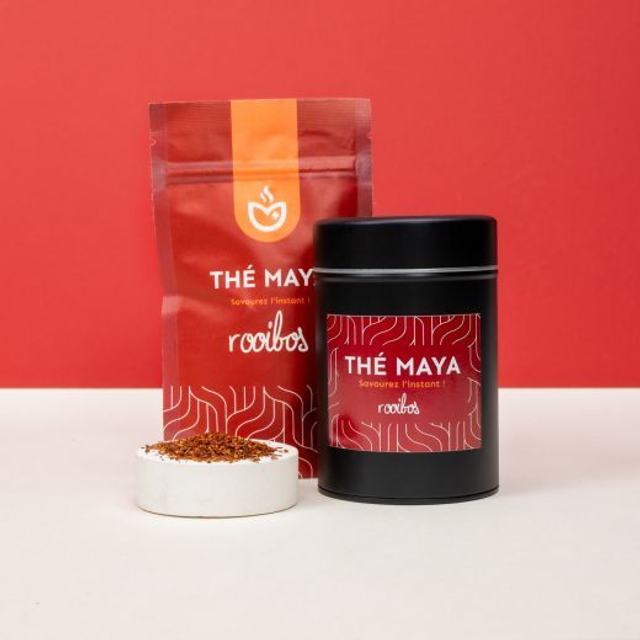 Rooibos "Péché Mignon" - Pomme, Raisin, Pêche, Fleur de Souci