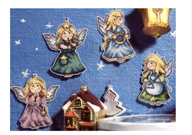 Baumschmuck zum Sticken