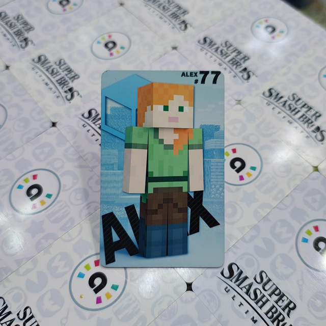 Tarjeta Amiibo Alex 77 / Smash Bros