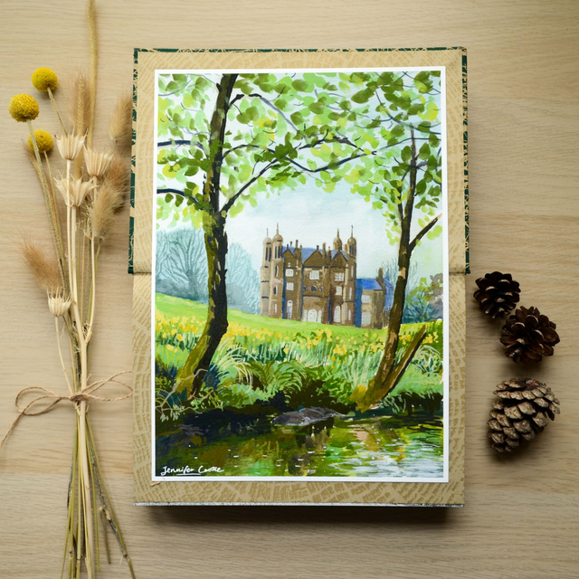 Glenarm Castle from the Riverbank | Print