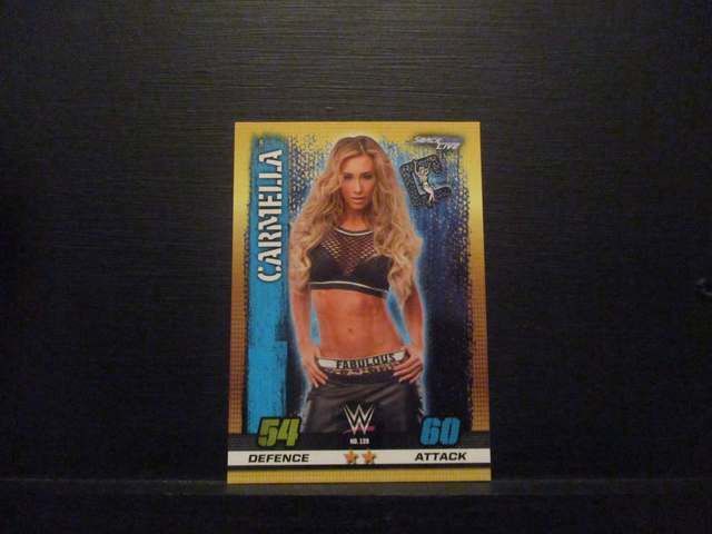 Carmella - Smackdown Live Slam Attax 10th Edition Original Trading Card #139