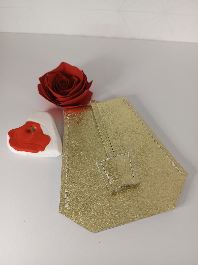 Etui à clés doré GM