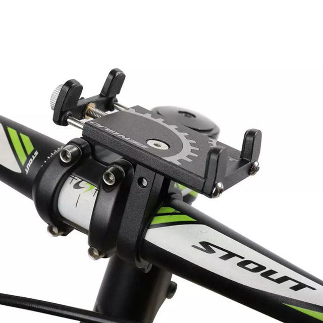 Suporte Para Celular GPS Bike Bicicleta E Moto Em Aluminio