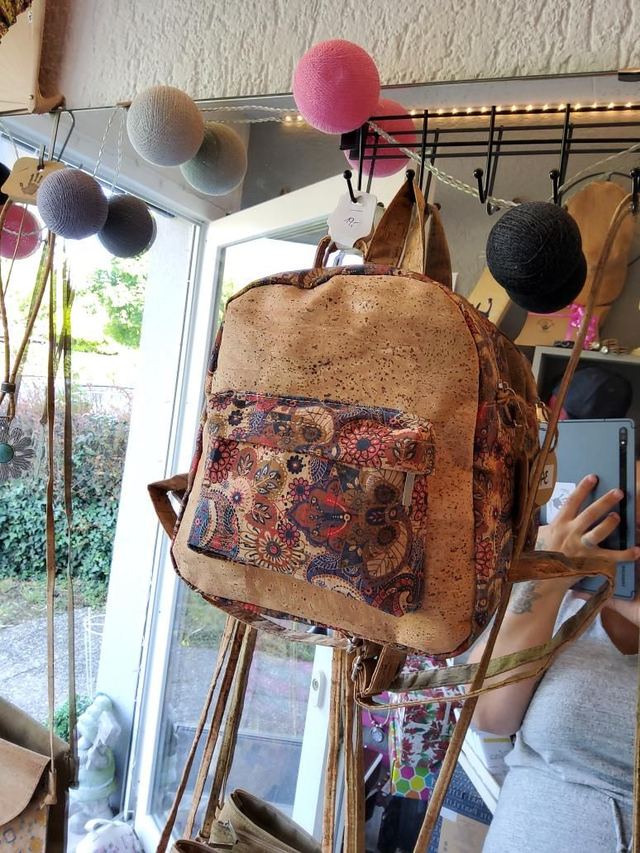 Sac à dos en liège taille moyenne