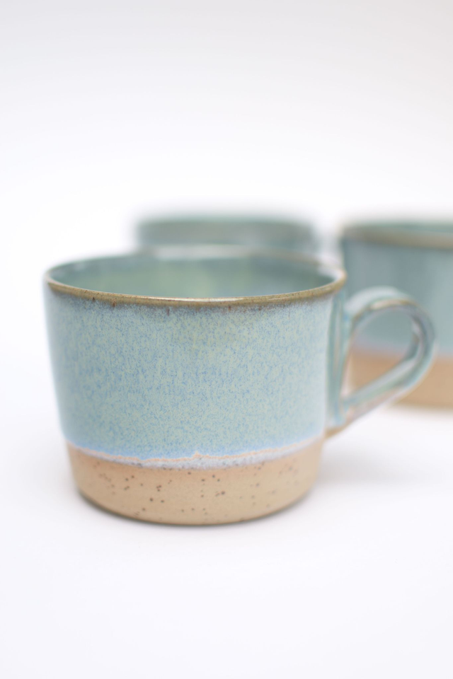 Everyday Coffee Cup - Speckled Ocean Blue
