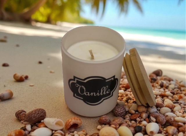 Bougie parfumée "Vanille gourmande"