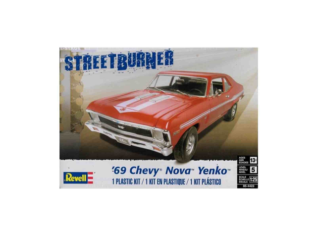 69 chevy nova yenko revell 85-4423 1/25