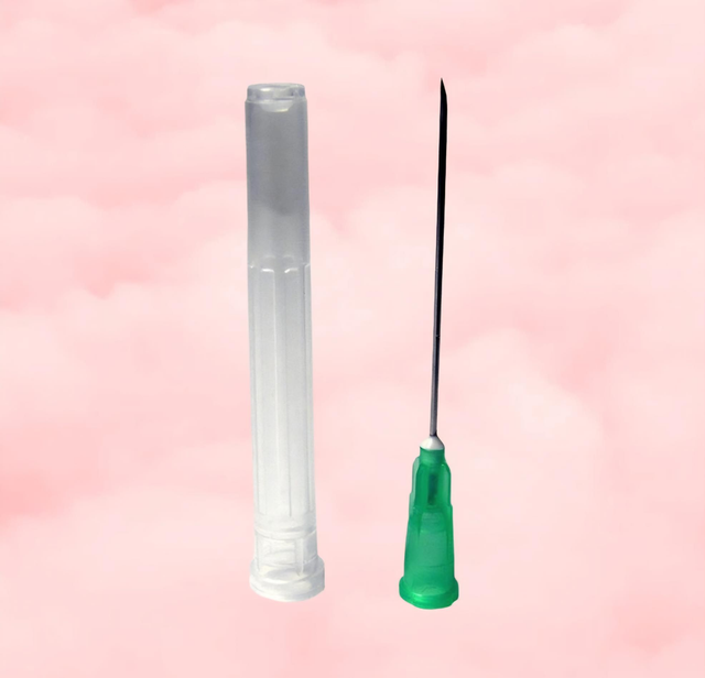 Terumo AGANI Needle 21G Green x 1.5" x 100