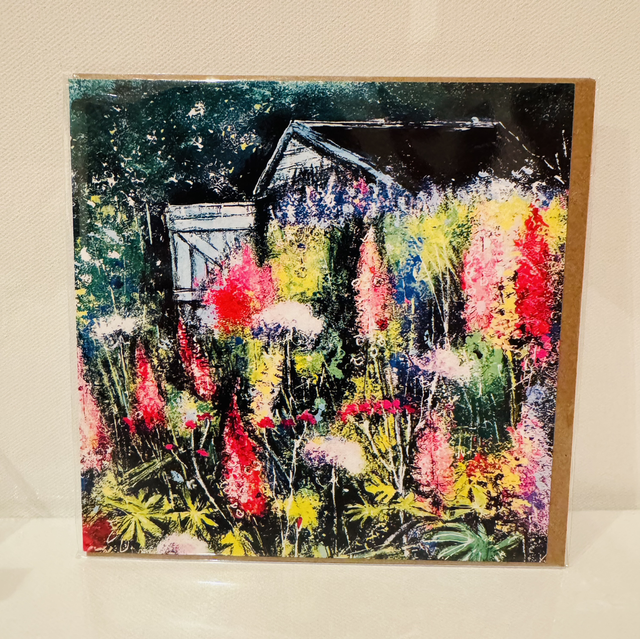 Greetings Card- Garden shed 