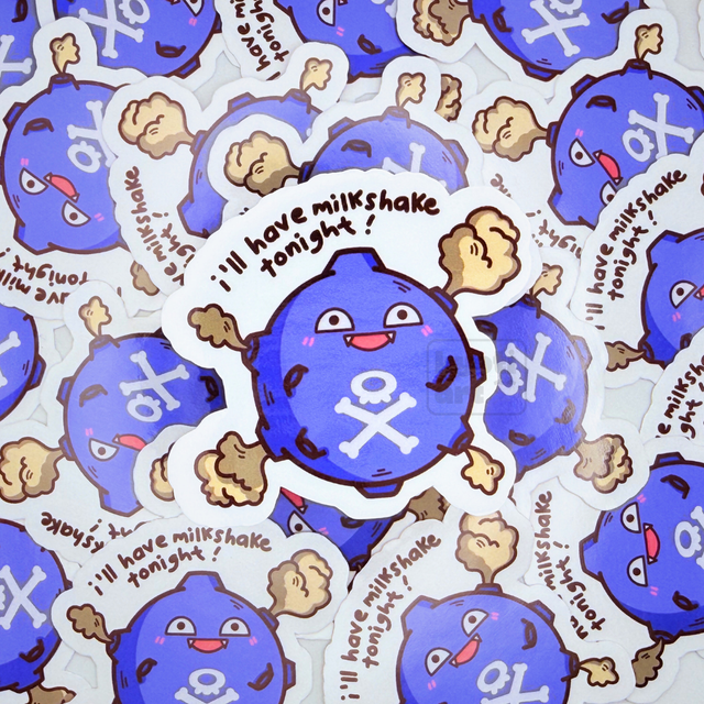 I'll have milkshake tonight