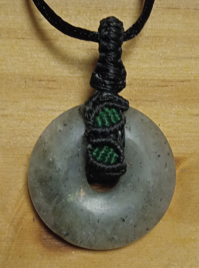 labradorite Donut (pendentif)