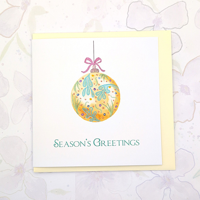 Christmas Card - small square