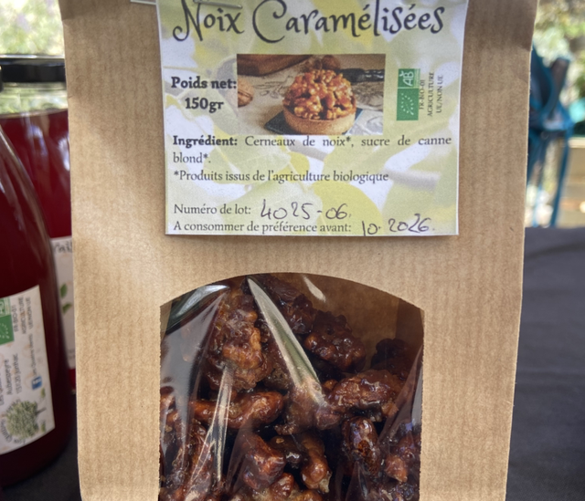 Noix caramélisées 150g