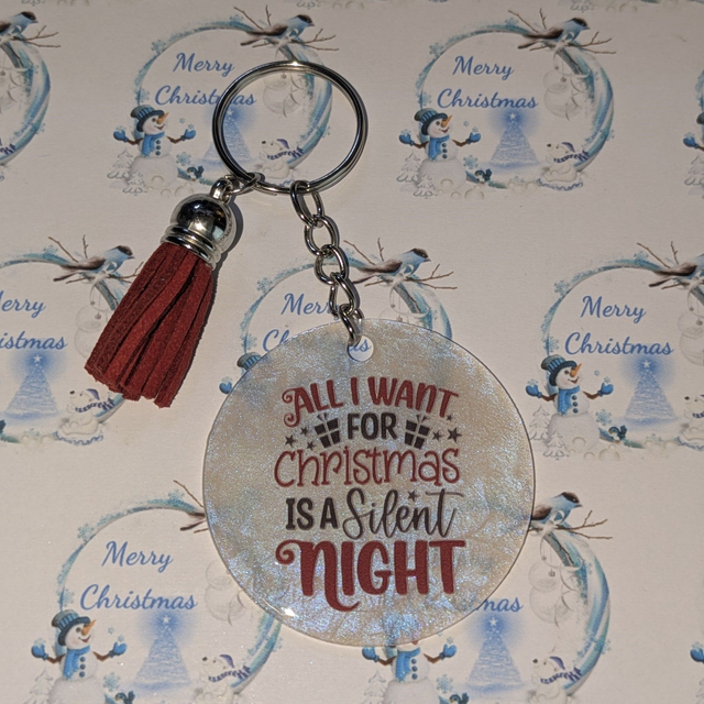 Christmas keyring