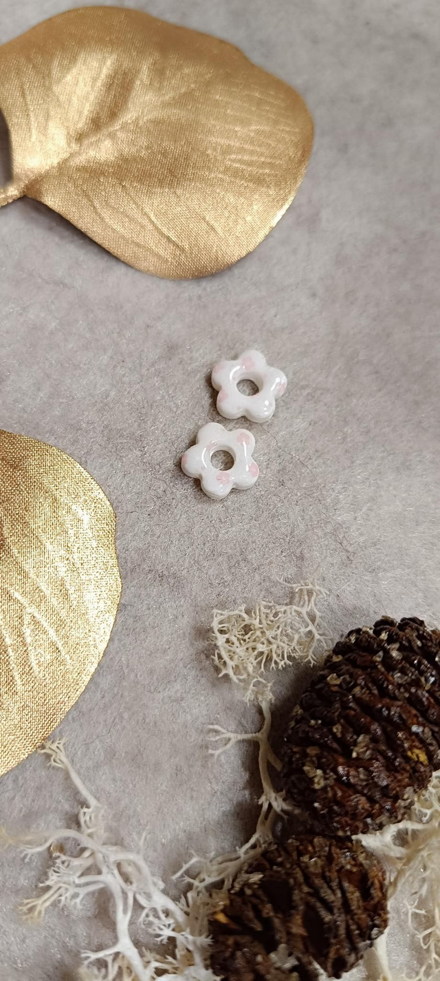 Mini Léana - fleur rose